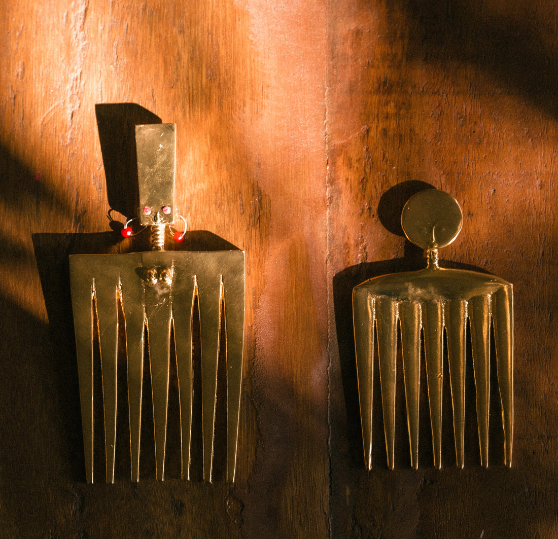 22K Gold Plated Comb